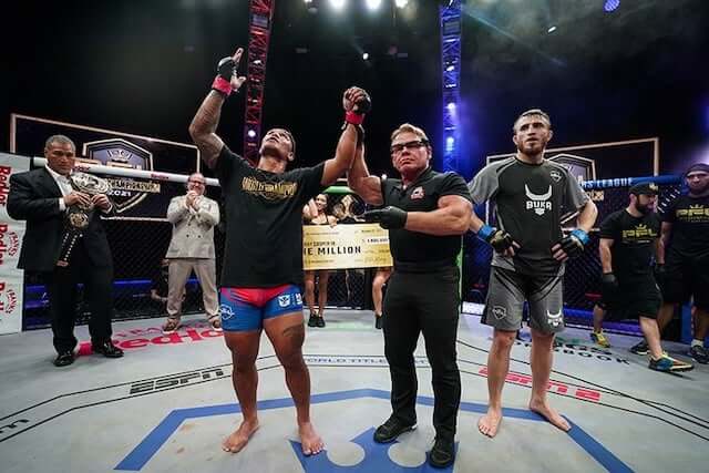 Pearl City’s Ray Cooper scores massive KO to win 2nd PFL MMA championship