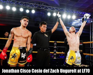 Zach Ungureit vs Jonathan Cisco Cosio at Lion Fight 70