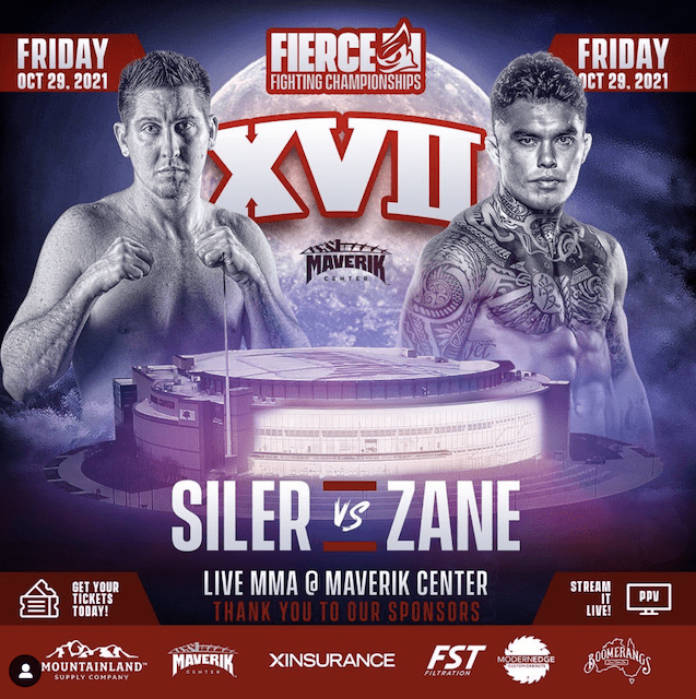 Zach Zane meets Steve Siler at Fury Fighting Championship Oct 29