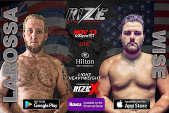 Blake Larossa vs Anthony Wise