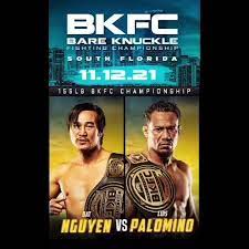 DAT Nguyen vs Luis Palomino at Bare Knuckle FC 22 on Nov 12