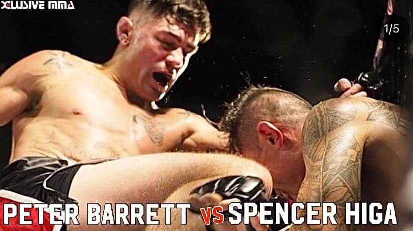 Spencer Higa vs. Peter Barrett Fight Highlights