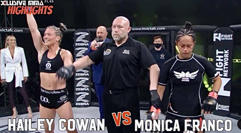 Hailey Cowan defeated Monica Franco