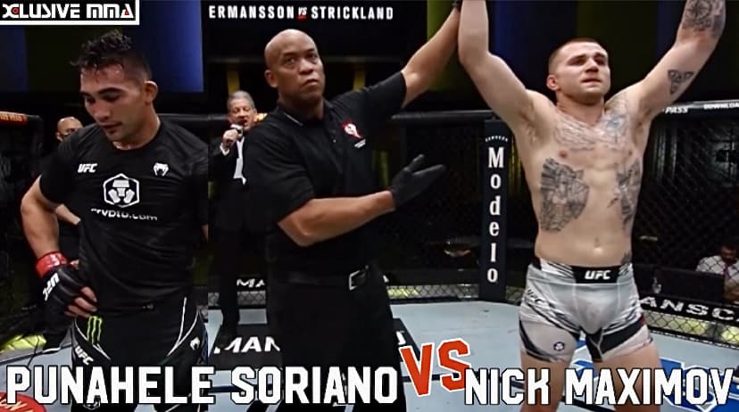 Punahele Soriano vs NIck Maximov