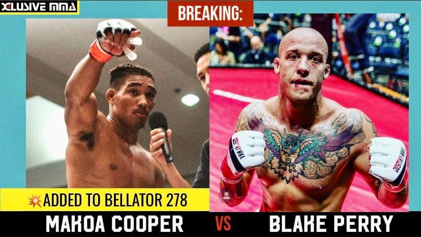Blake Perry vs Makoa Cooper: Bellator 278