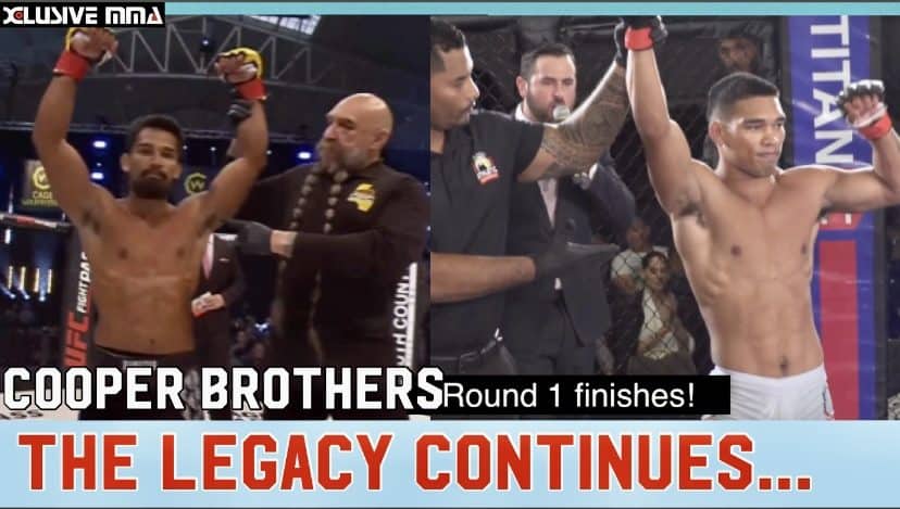 Cooper brothers pro debut