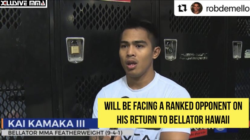 Kai Kamaka iii bellator hawaii