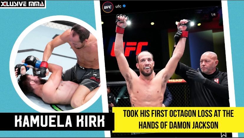 Kamuela Kirk took his first L in UFC