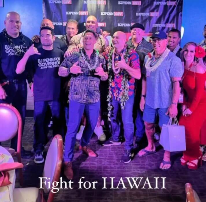 BJ Penn governor campaign