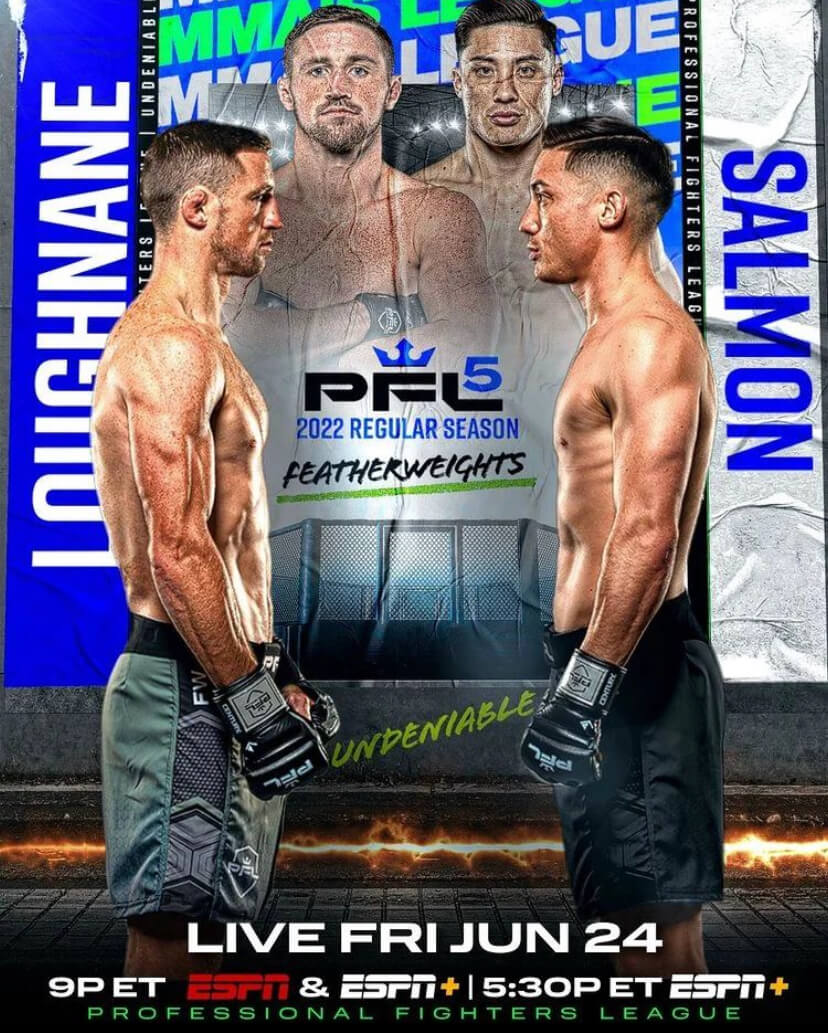 PFL 5: Boston Salmon vs. Brendan Loughnane