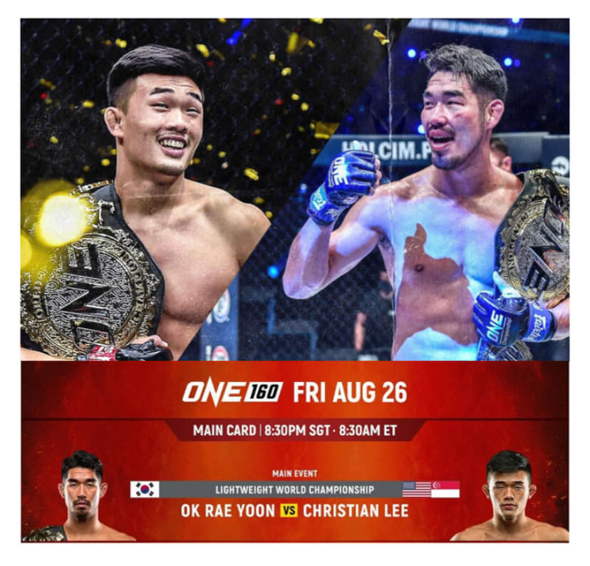 One 160 Christian Lee vs Ok Rae Yun