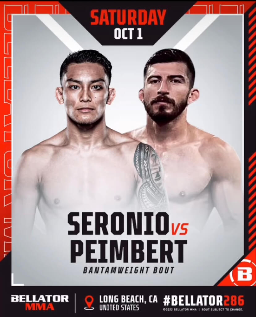 Bellator 286 Bobby Seronio vs Miguel Peimbert