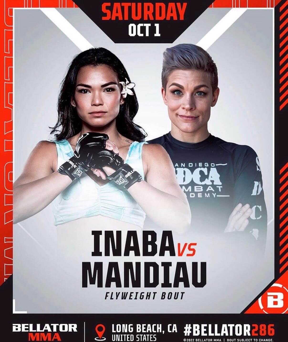 Bellator 286 Sumiko Inaba vs Nadine Mandiau