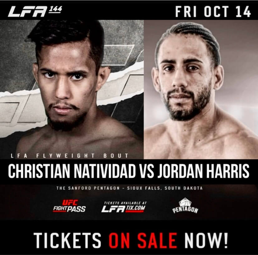 LFA 144: Christian Natividad  vs. Jordan Harris