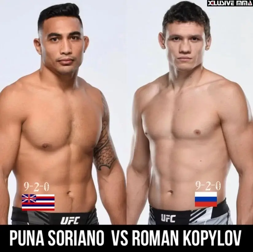 Punahele Soriano vs. Roman Kopylov