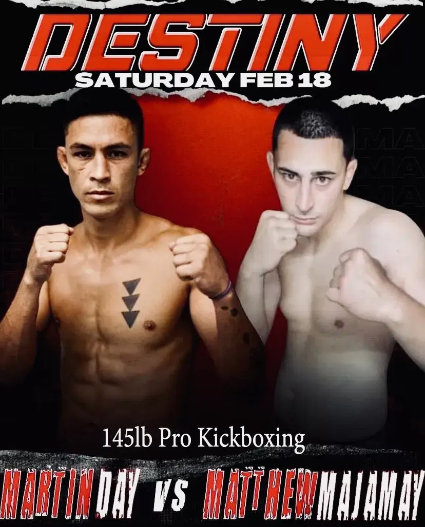 Destiny MMA Martin Day vs. Matthew Majamay