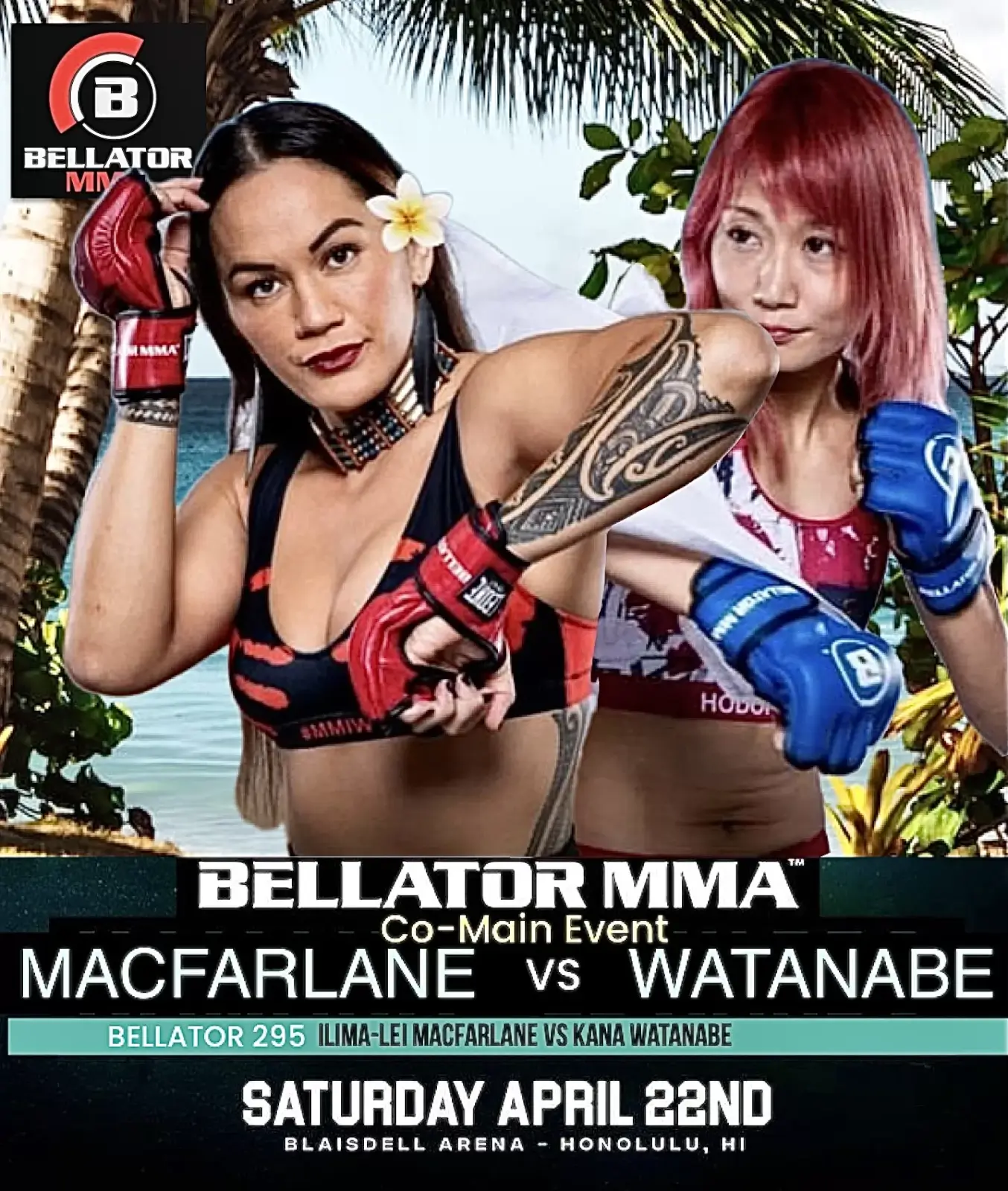 Bellator 295 Co-Main Event Ilima-Lei Macfarlane vs. Kana Watanabe