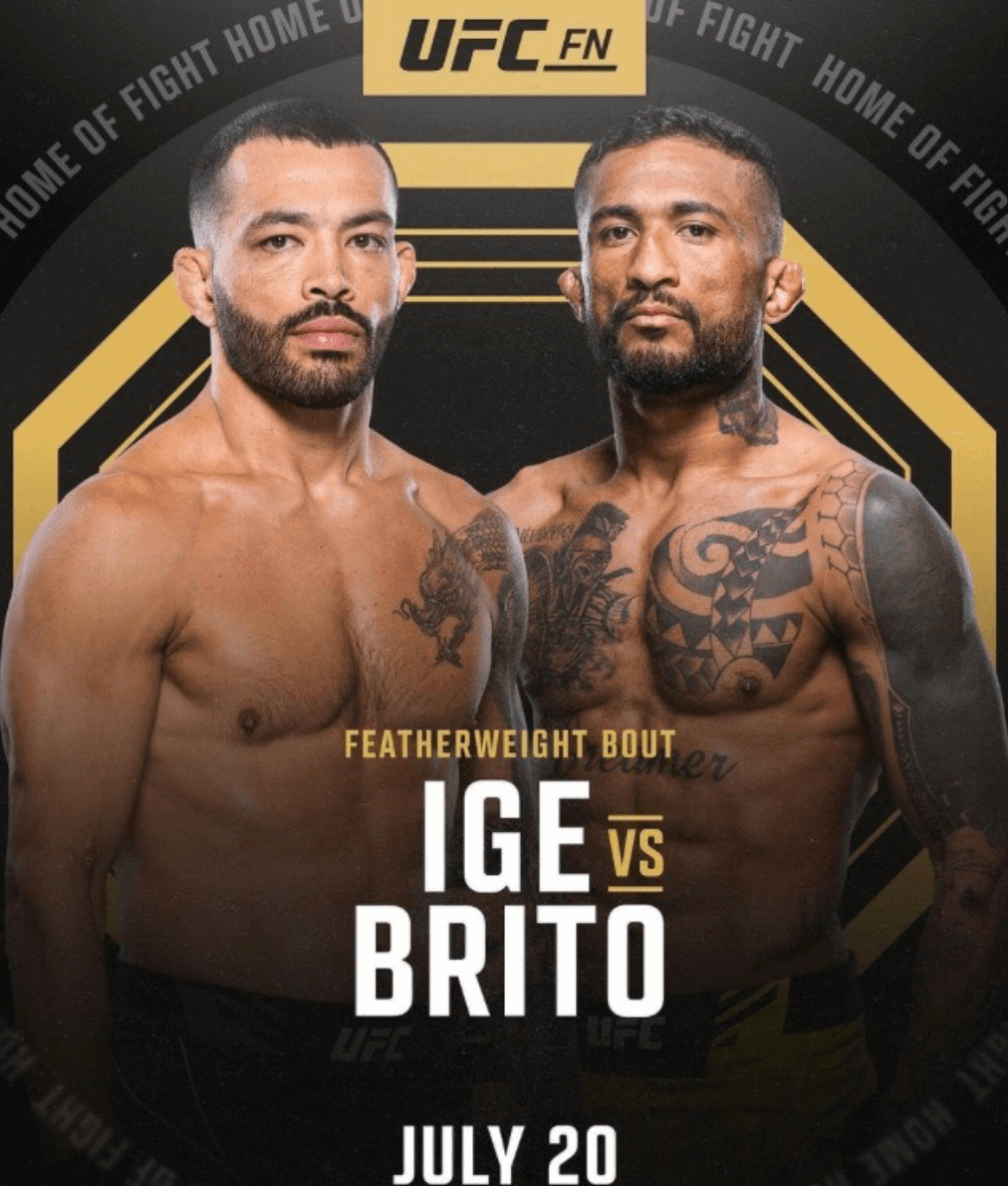 UFC Fight Dan Ige vs. Joanderson Brito